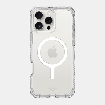 iPhone 16 Pro Max Itskins Hybrid Clear Magsafe Cover - Transparent
