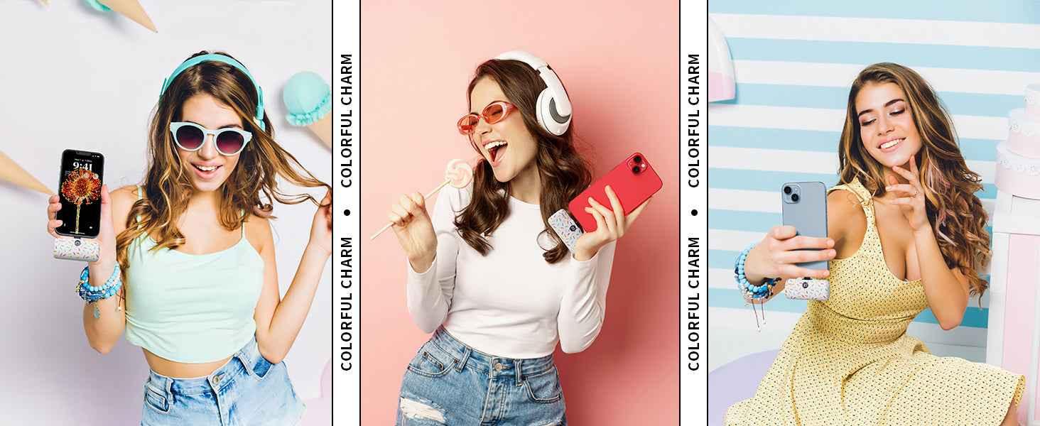 iWalk 4800mAh Lightning 20W Pocket Power Bank - Purple Pattern