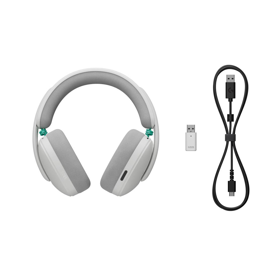 Logitech G325 Wireless Gaming Headset - White product photo