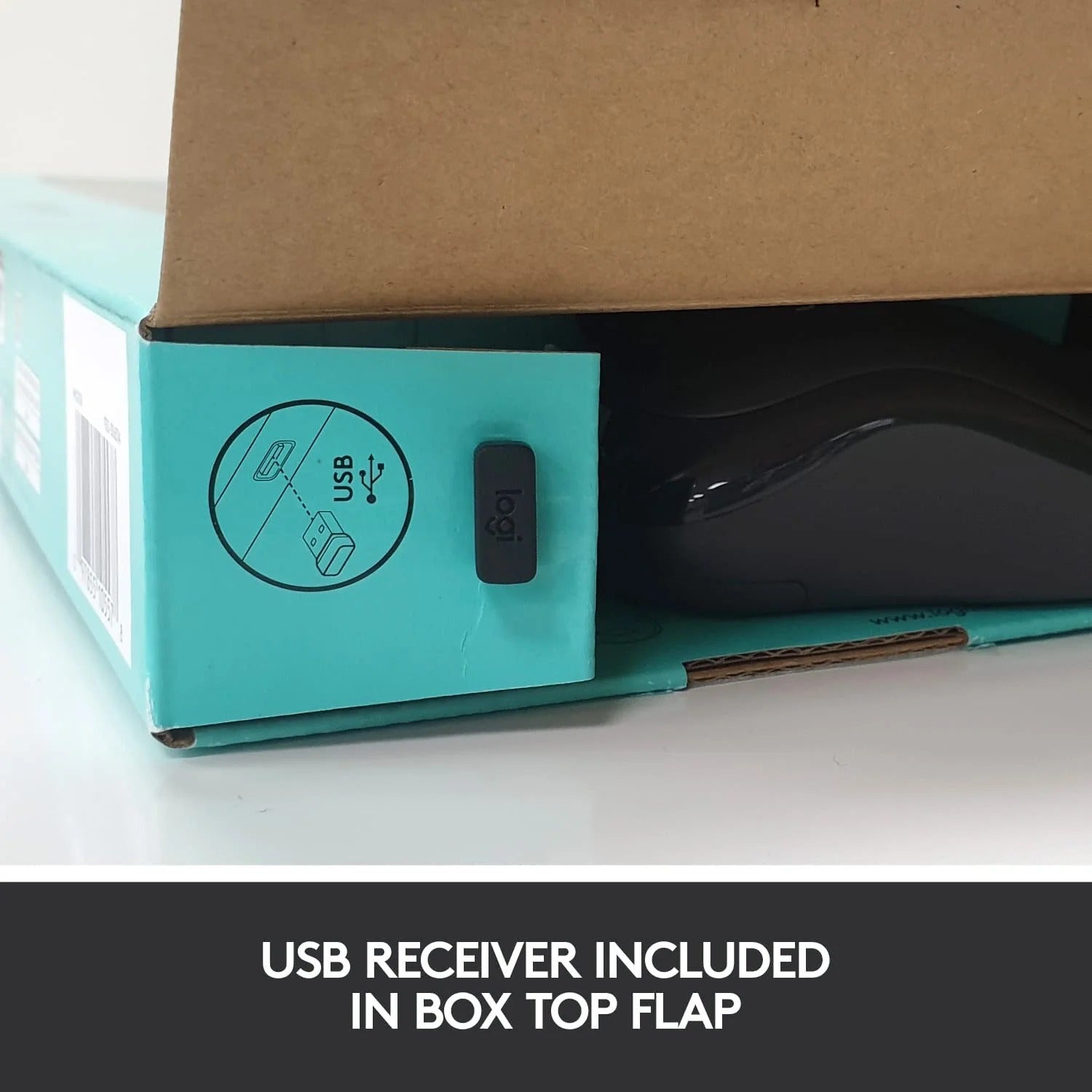Logitech Wireless Keyboard & Mouse MK270 with Nano Receiver (Arabic/English) product photo
