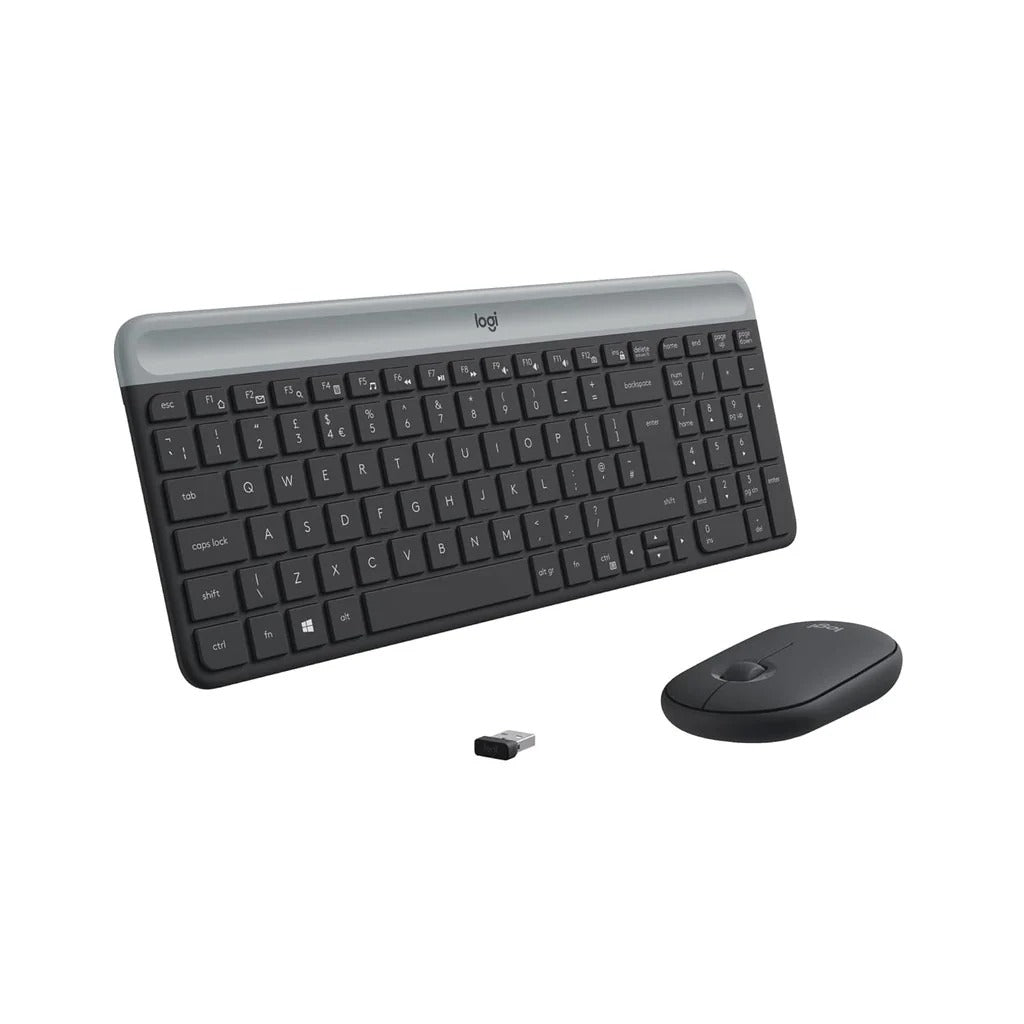 Logitech MK470 Slim Wireless Keyboard/Mouse Combo - Arb/Eng product photo
