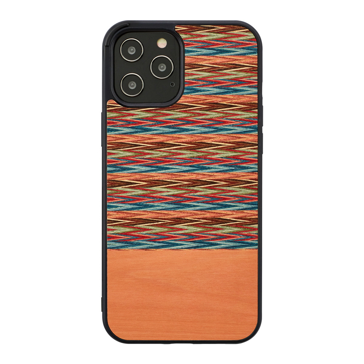 Man & Wood Case For iPhone 12 Pro Max - Browny Check