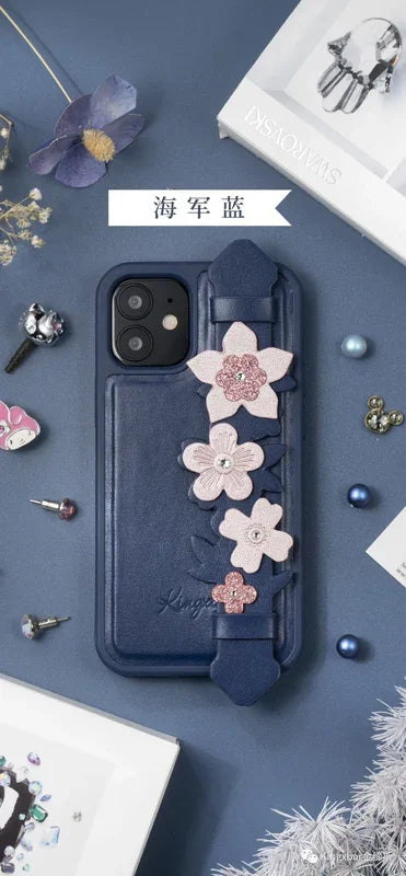 iPhone 12 & 12 Pro Kingxbar Refreshing GriP Case - Blue - Tashqila