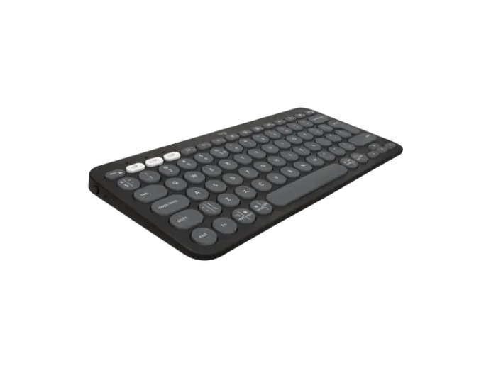 Logitech Pebble Keys 2 K380s Bluetooth Keyboard - Tonal Graphite (Eng/Arb)