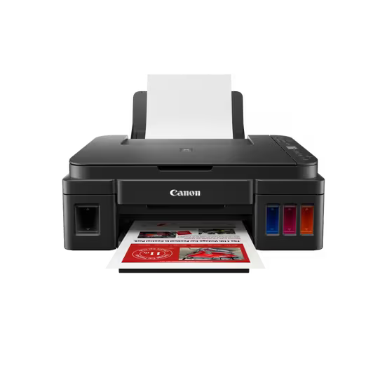 Canon Pixma G3416 Printer-Scanner-Fotocopy Colour Ink Tank Wireless Printer Black - Tashqila