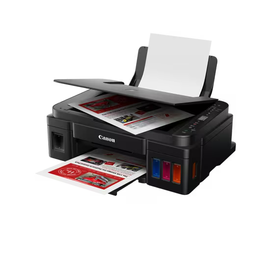 Canon Pixma G3416 Printer-Scanner-Fotocopy Colour Ink Tank Wireless Printer Black - Tashqila