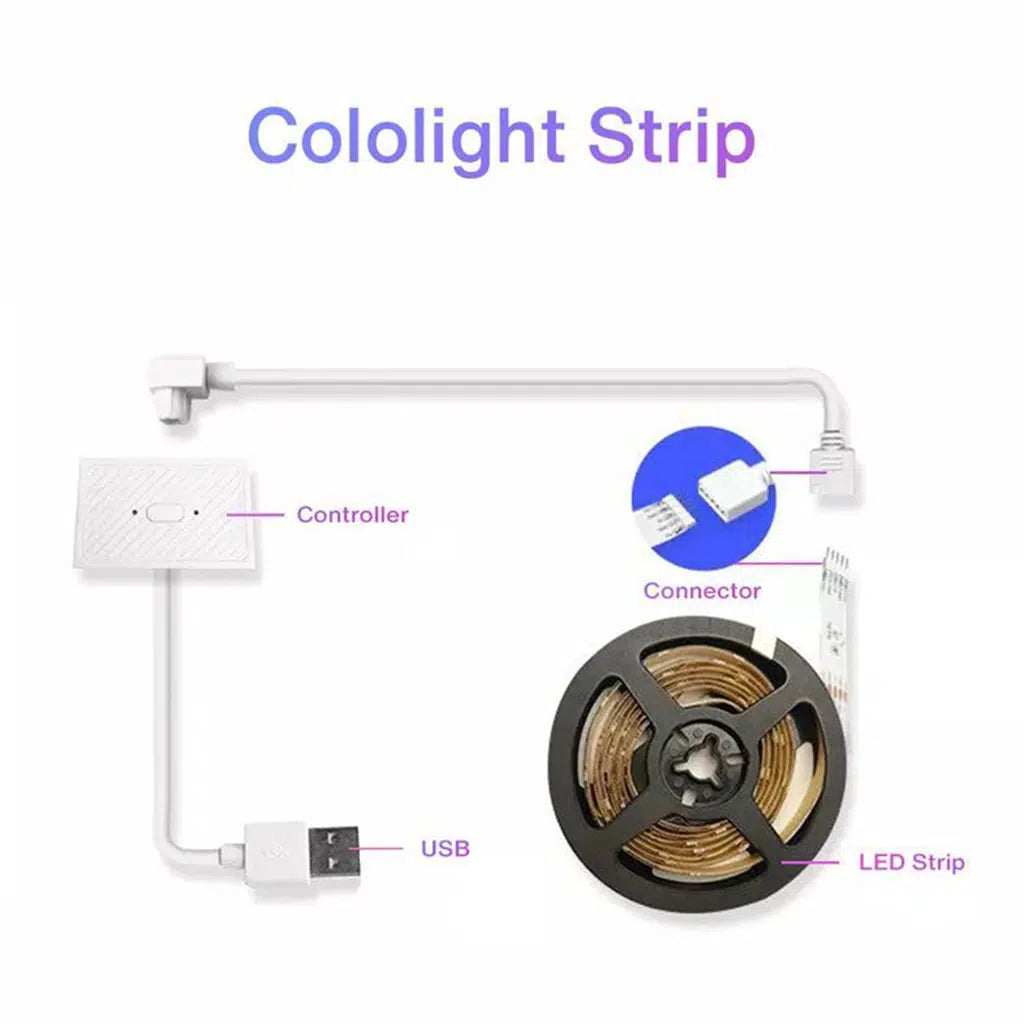 شريط إضاءة LED ذكي من Cololight