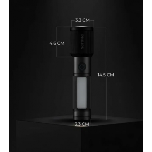 Philips LED Flashlight 6 Modes 2000mAh SFL2153