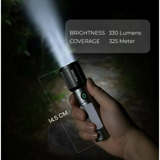 Philips LED Flashlight 6 Modes 2000mAh SFL2153