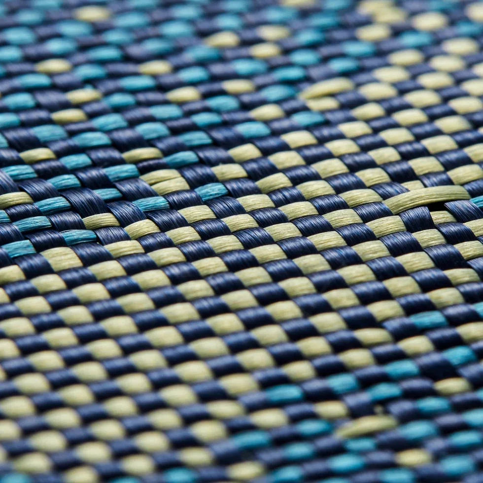 Pitaka iPhone 15 Plus Carbon Fibre Magsafe Cover - Blue - Tashqila